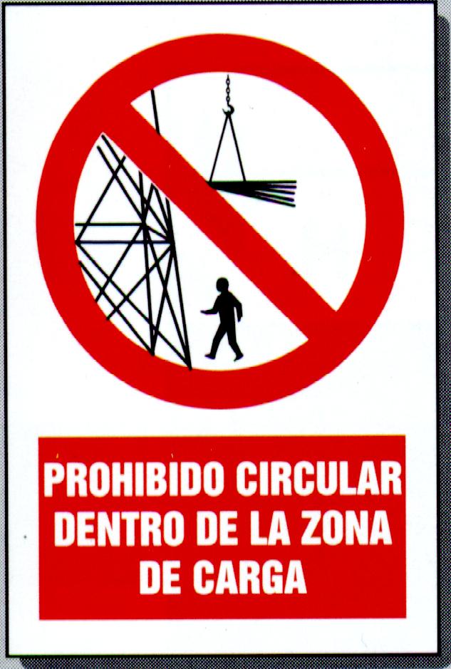 1 Proh circular zona carga  IMAGENES FOTOS DIBUJOS